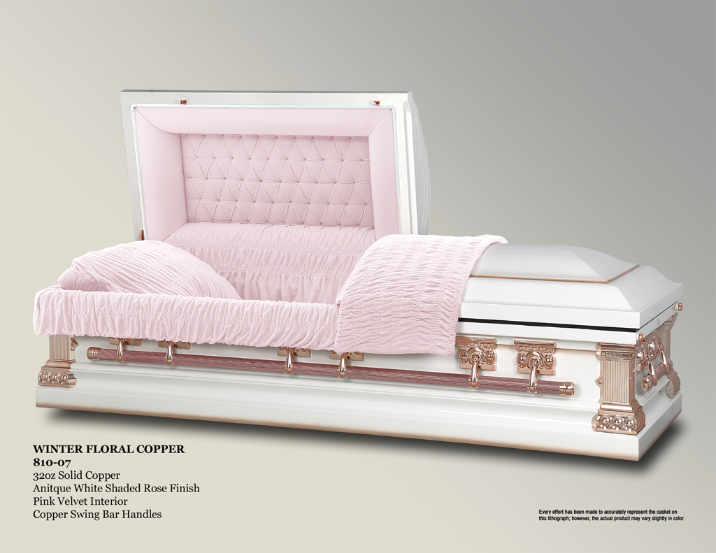 Winter Floral Copper